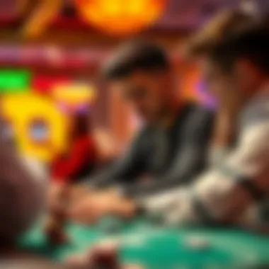 Engaging player navigation and interaction within the casino platform