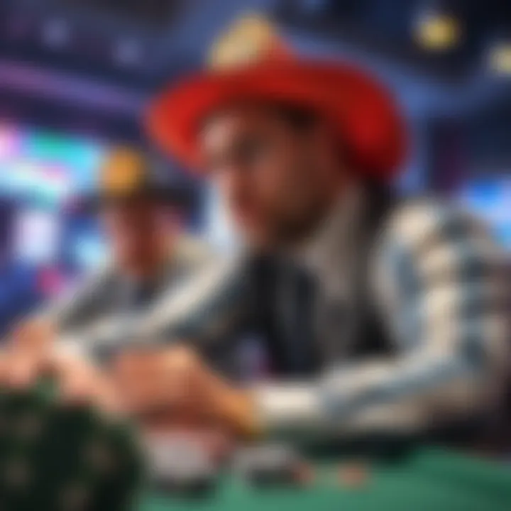 Graphical depiction of effective bankroll management techniques