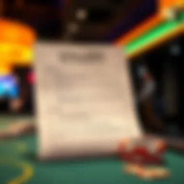 Regulatory Compliance in Betting A legal document symbolizing regulations in the betting industry