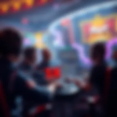 Illustration of customer support interaction at Royal Kings Online Casino highlighting user assistance.