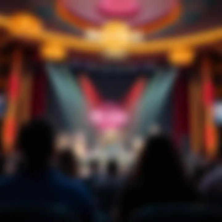 Entertainment at Seminole Hard Rock Casino Live performance stage featuring an artist entertaining the audience