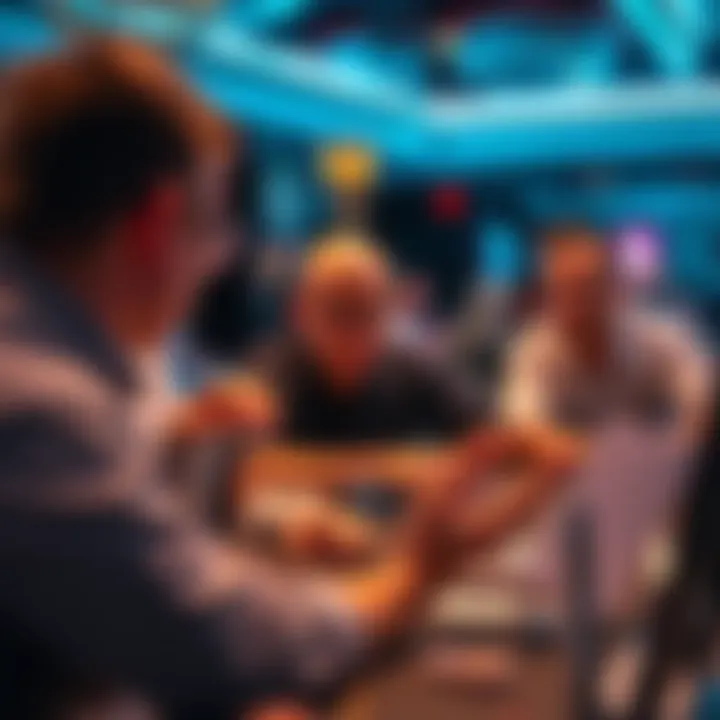 Strategic gameplay in a poker tournament setting