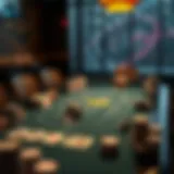 Understanding the Blackjack Table Strategic layout of a blackjack table showcasing card values