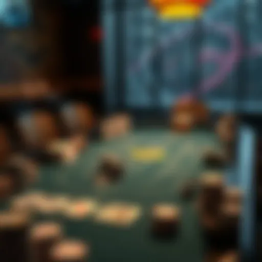 Understanding the Blackjack Table Strategic layout of a blackjack table showcasing card values