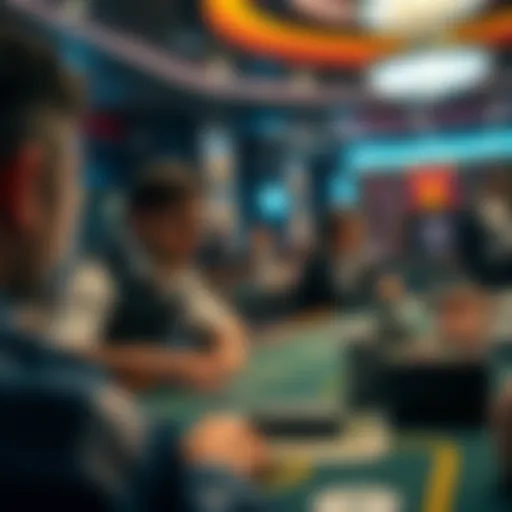 A strategic game choice at a casino table