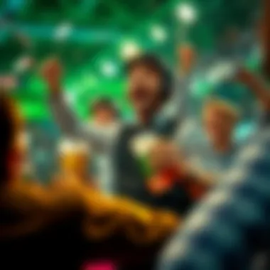 Celebrating Success in Betting with Bet500 A collage of successful betting moments highlighted by Bet500.