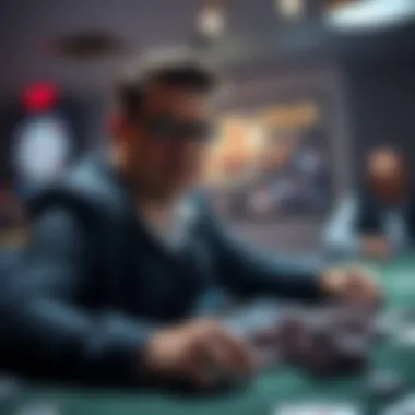 Visual representation of bankroll management techniques