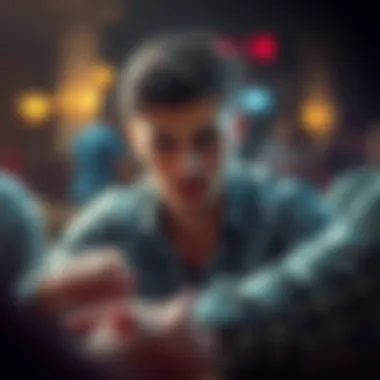 Psychological aspects of online poker illustrated