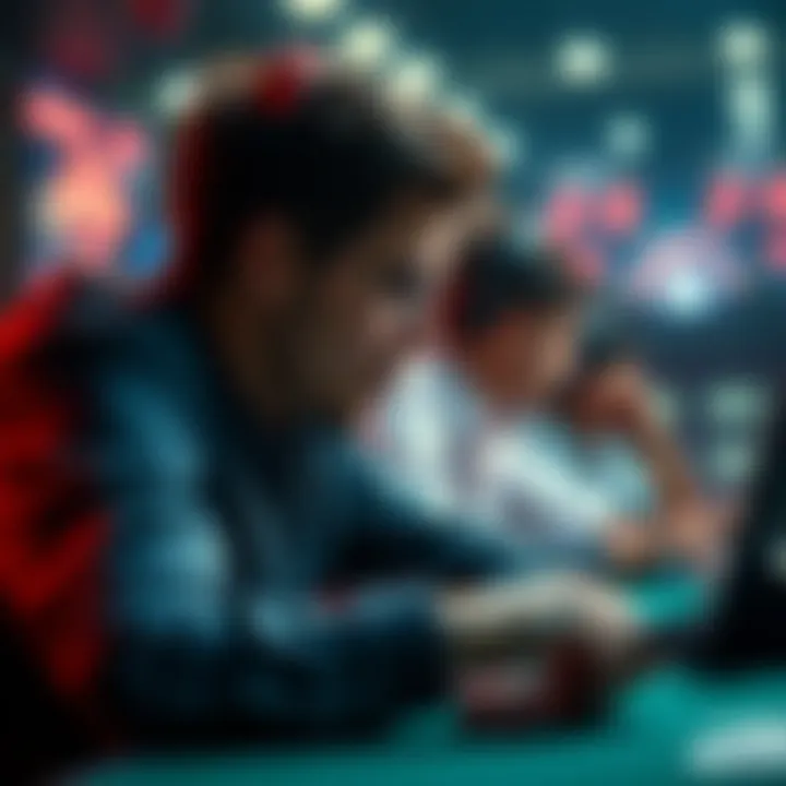 Dynamics of Illegal Betting Abstract representation of illegal betting dynamics