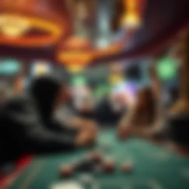 Legal vs Illegal Gambling Contrasting visuals of legal versus illegal gambling environments