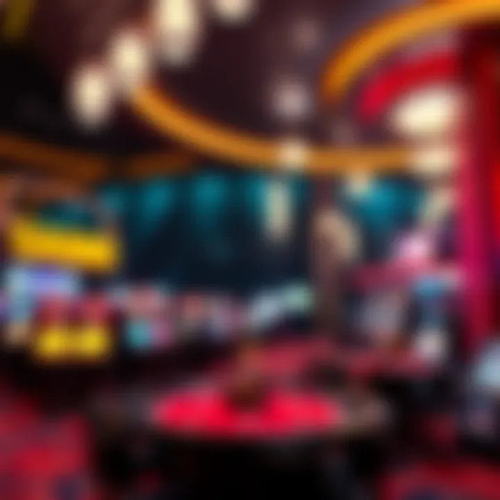 Overview of a modern casino in New York