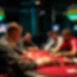 Televised poker tournament showcasing excitement and strategy