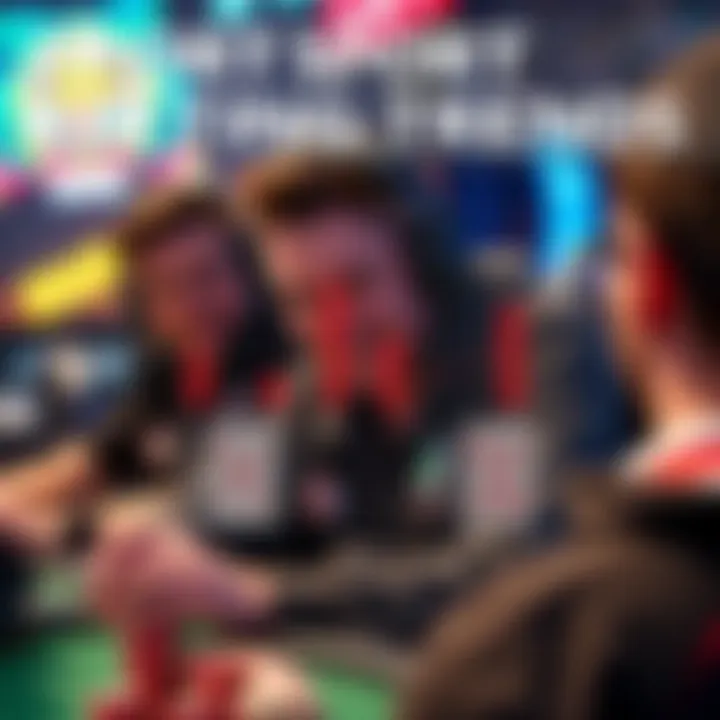 A visually engaging infographic illustrating betting trends in esports