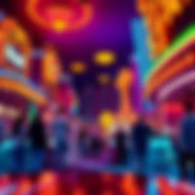 Electrifying Nightlife at The Strat Vibrant nightlife scene at The Strat casino