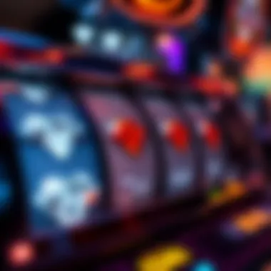 Reels of Fortune: Diamond Heist Symbols Illustration of slot machine reels showcasing diamond heist symbols