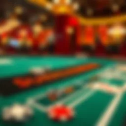 Blackjack table highlighting surrender option