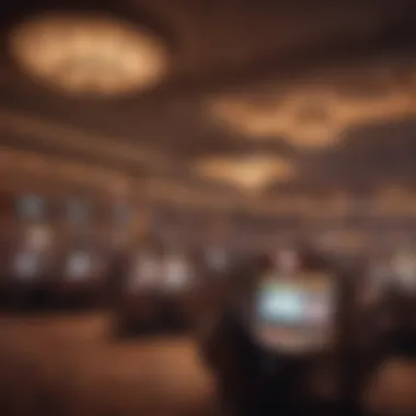 Interior view of Little River Casino with patrons enjoying games