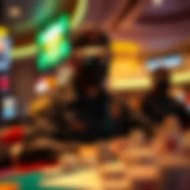 Dedicated Security Personnel Enhancing Casino Safety Security personnel at MGM casino