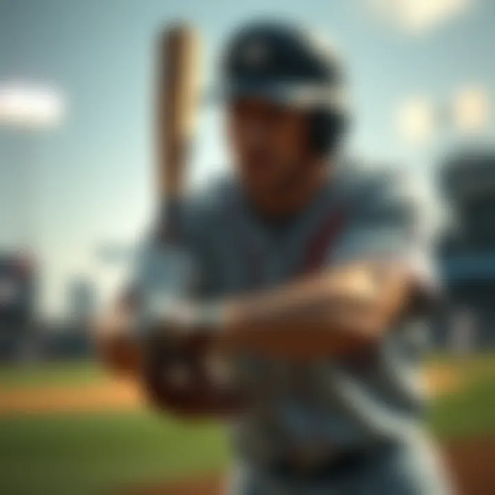 Visual representation of advanced metrics in baseball