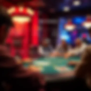 Diagram showcasing bet sizing strategies in GTO