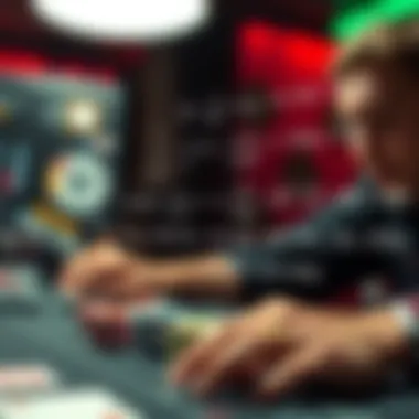 Mathematical equations illustrating GTO decision-making