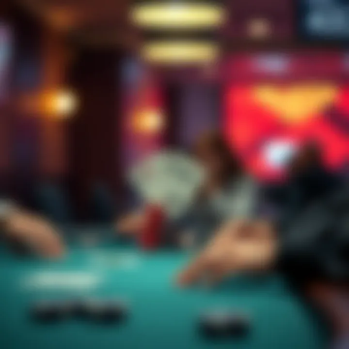 Visual representation of hand range distributions in GTO