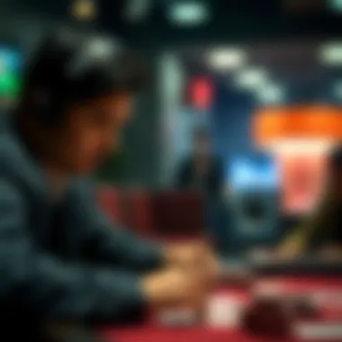 Illustration of GTO strategy concepts in poker