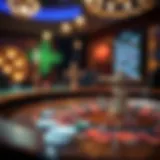 A detailed diagram of roulette betting options