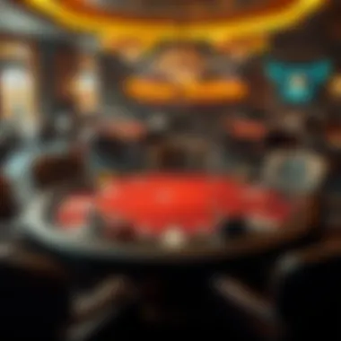 Texas Hold'em Poker Table Setup Overview of Texas Hold'em poker table setup