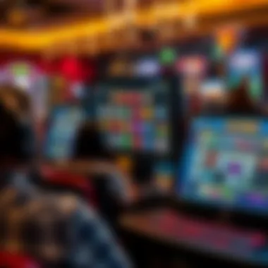 An overview of online bingo platforms showcasing user interface