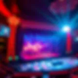 Concert stage at Winstar Casino