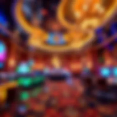 Lavish interior decor reflecting the opulence of Vegas Star Casino