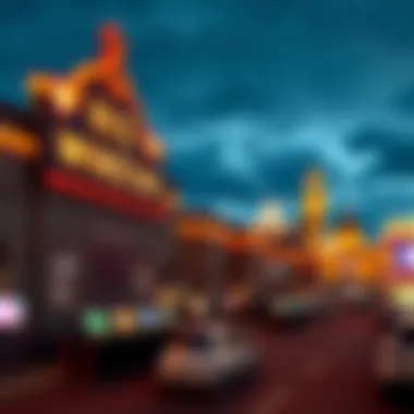 Historical timeline depicting Winstar Casino's milestones