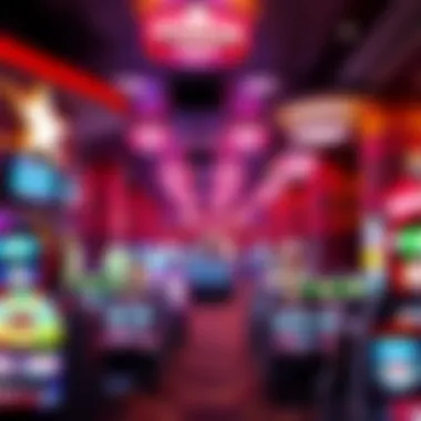 Interior layout of Winstar Casino highlighting gaming areas