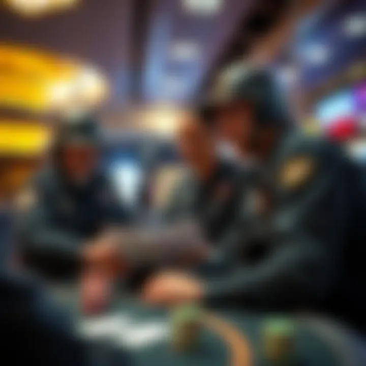 Proactive Risk Management Strategies Security response team strategizing risk management.