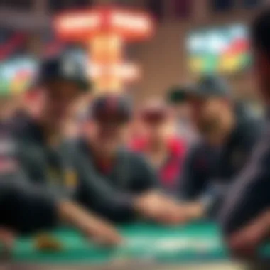 Iconic players of the World Series showcasing talent