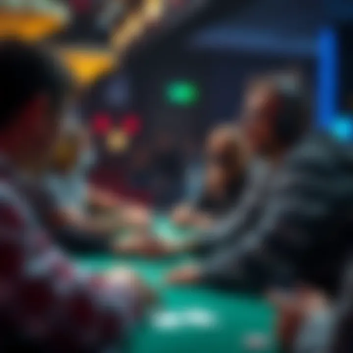 Exciting moment during a pivotal tournament