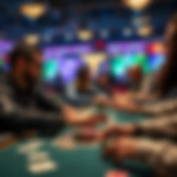 Strategic gameplay at the tables