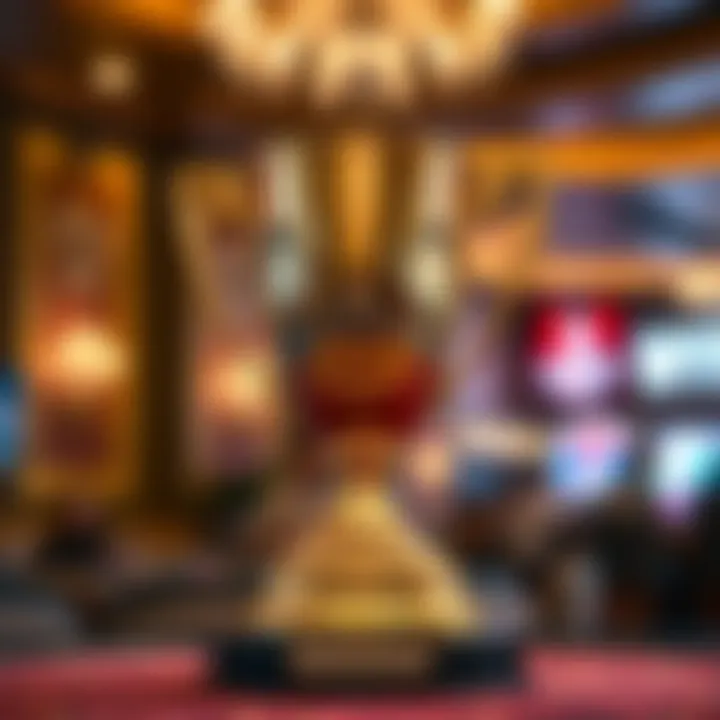 Trophy awarded to tournament champions